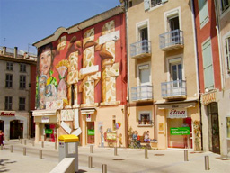 Montélimar, place de l’Europe